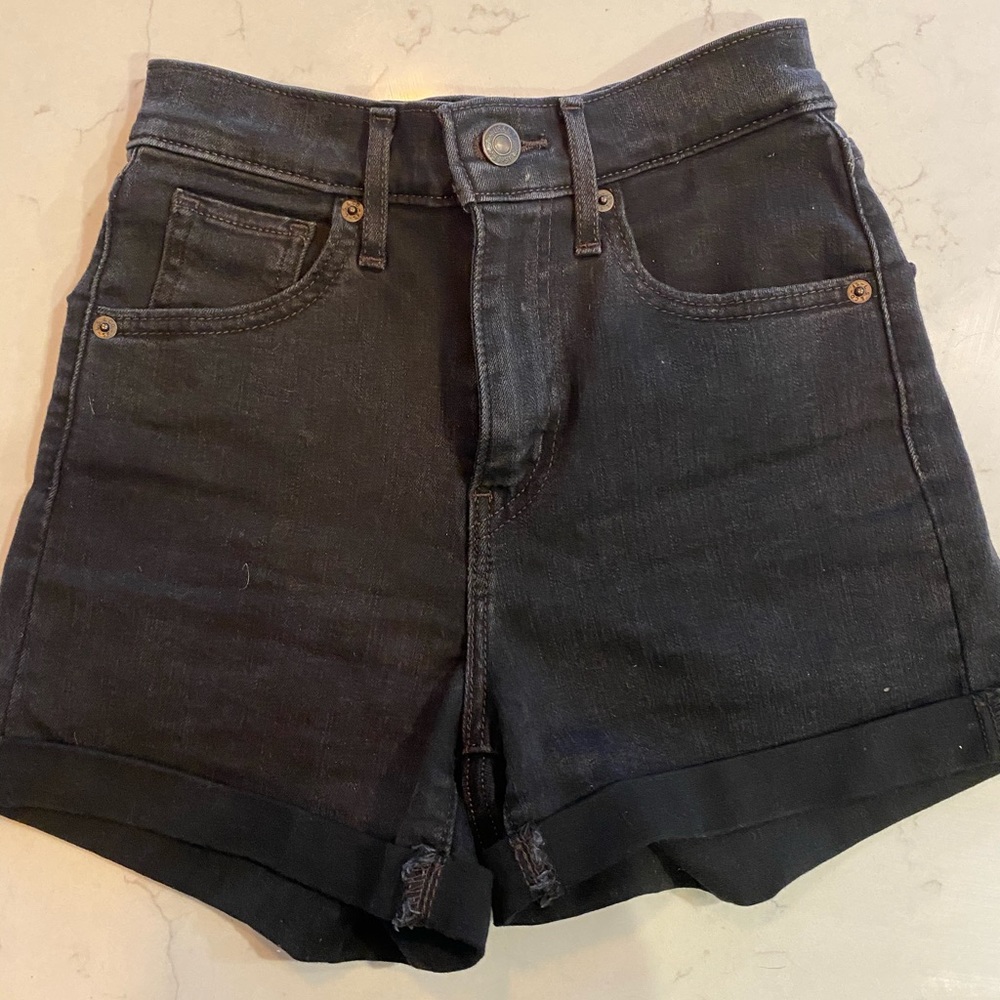 Levi Mile High Denim Shorts